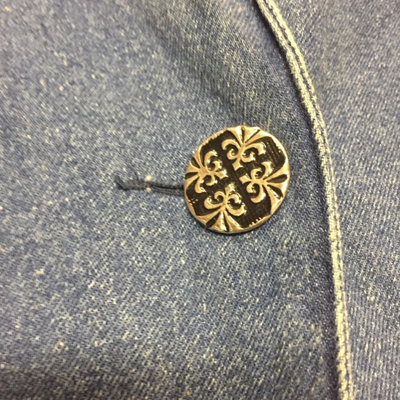 Vintage 1980's Joanna Denim Blazer Jacket … - Picture 3 of 9